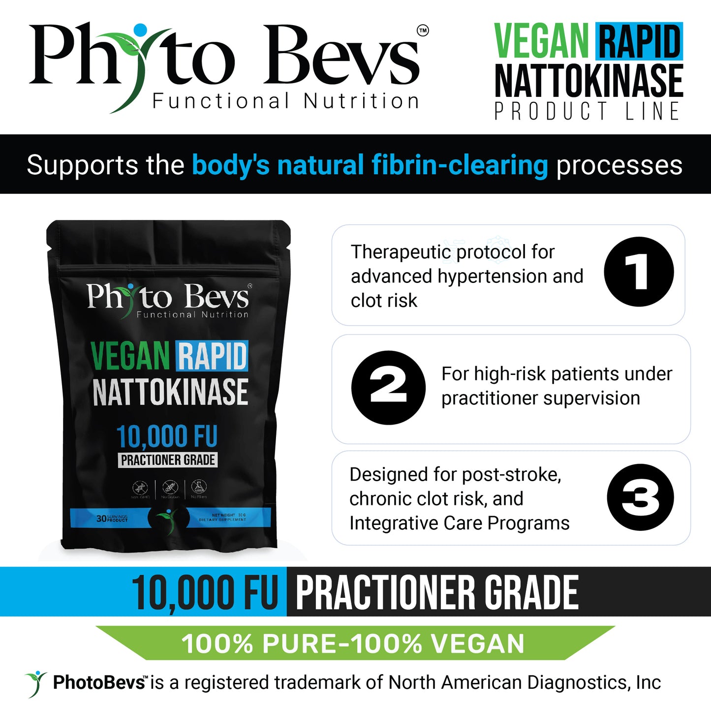 10,000 FU Vegan Nattokinase