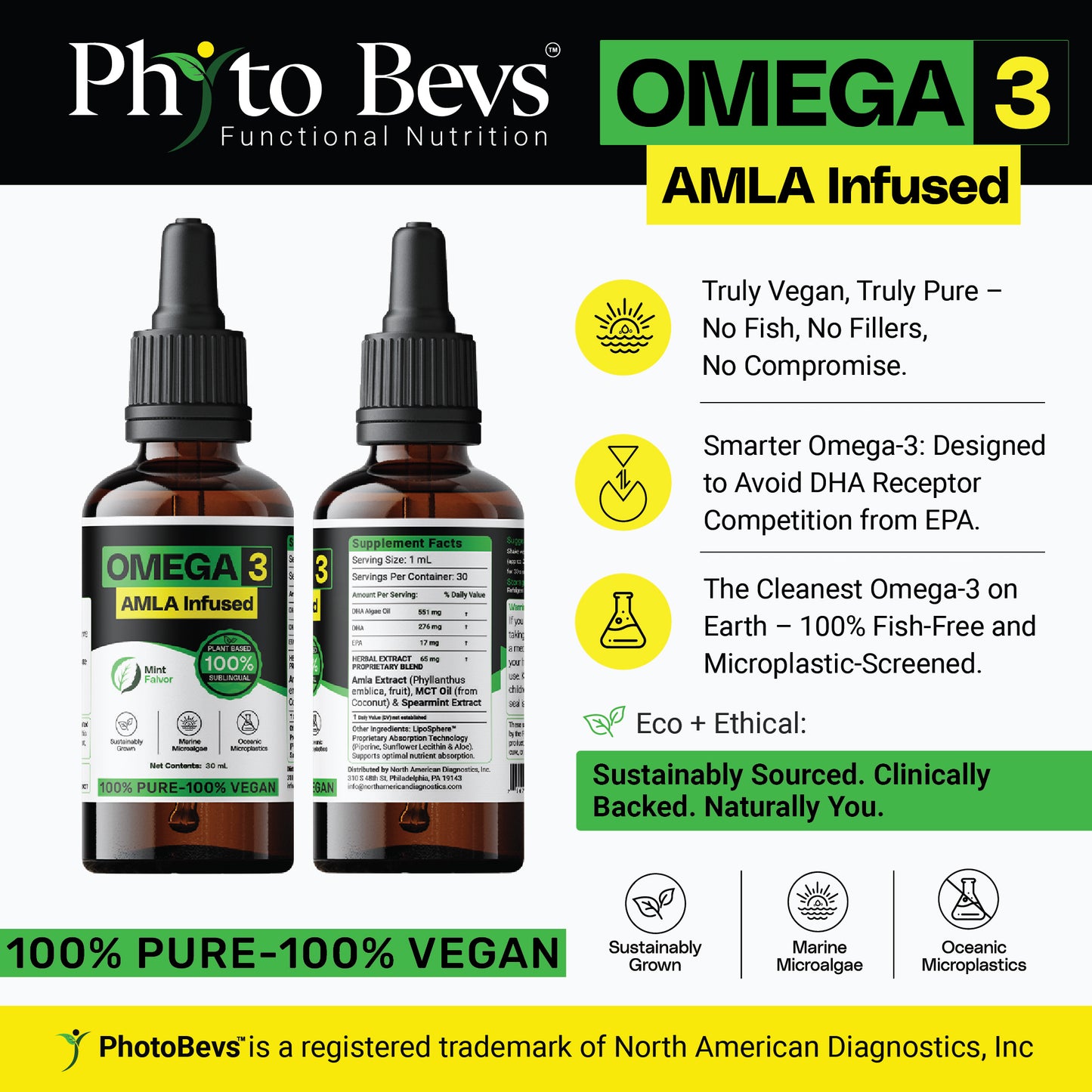 AMLA & Omega-3 Infused Oil Tincture