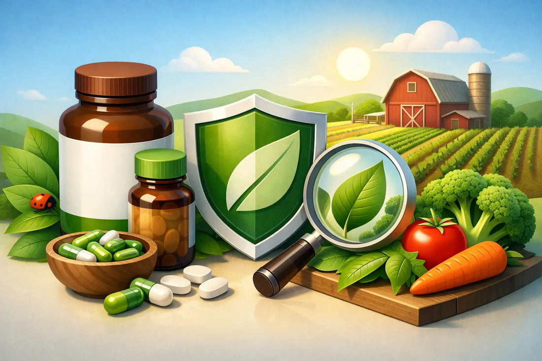 How USDA Organic Supplements Earn Your Trust - AMLApureSuperC