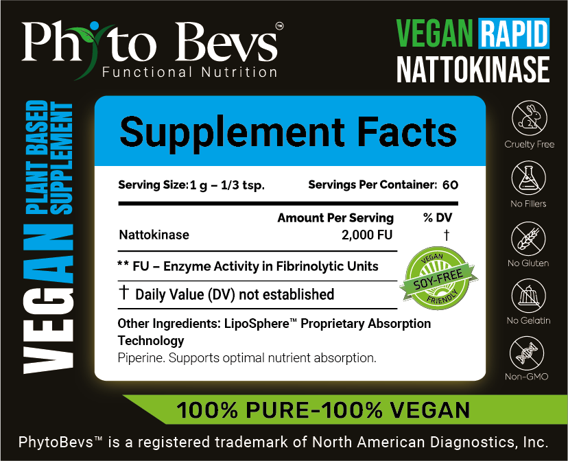 Vegan Nattokinase - Advanced Circulatory Support