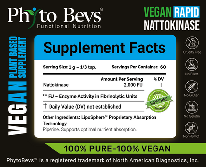 Vegan Nattokinase - Advanced Circulatory Support
