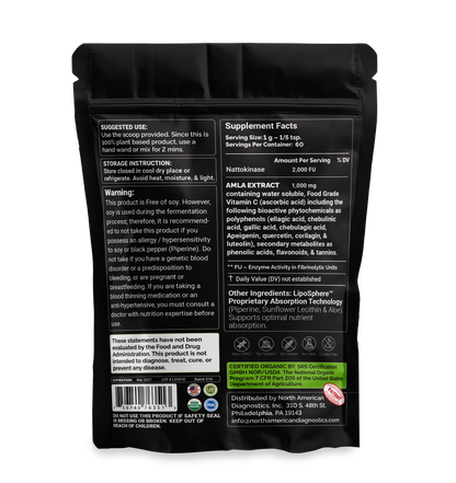 Nattokinase with AMLA