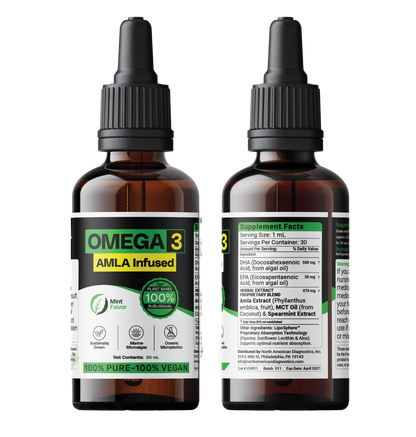 AMLA & Omega-3 Infused Oil Tincture